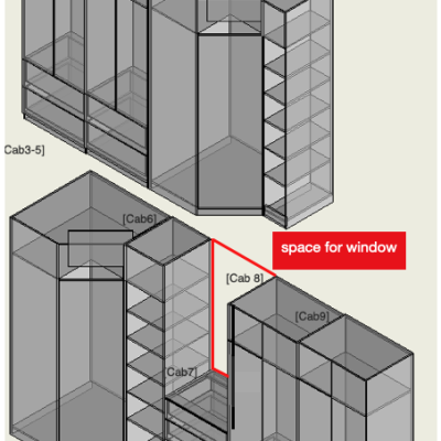walk in wardrobe diagram