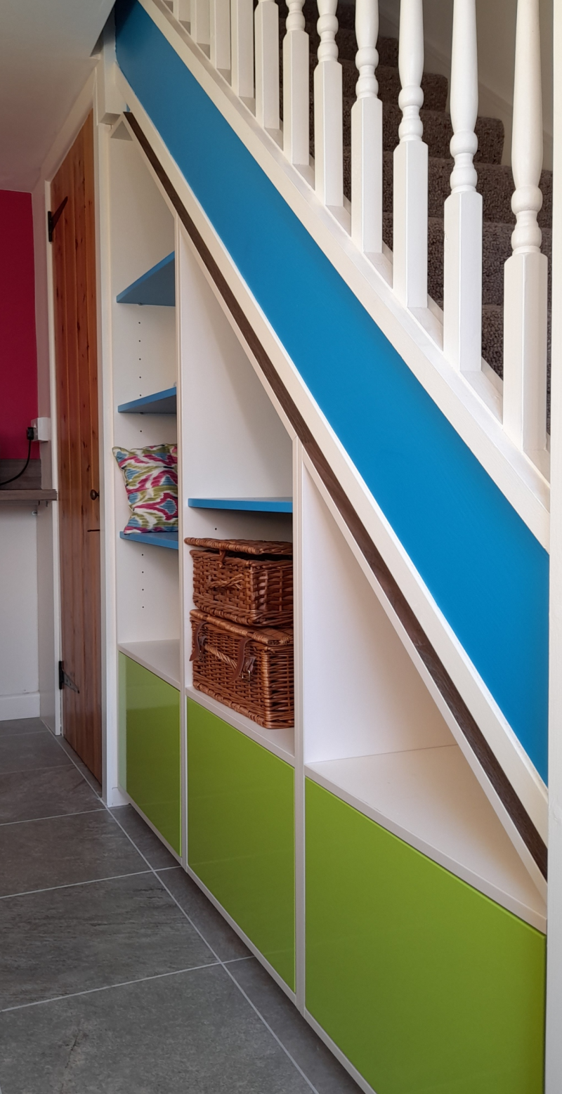 Under stairs storage · Fortschritt Bespoke Cabinetry