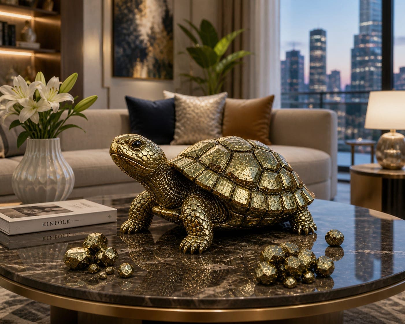 Original Pyrite Turtle