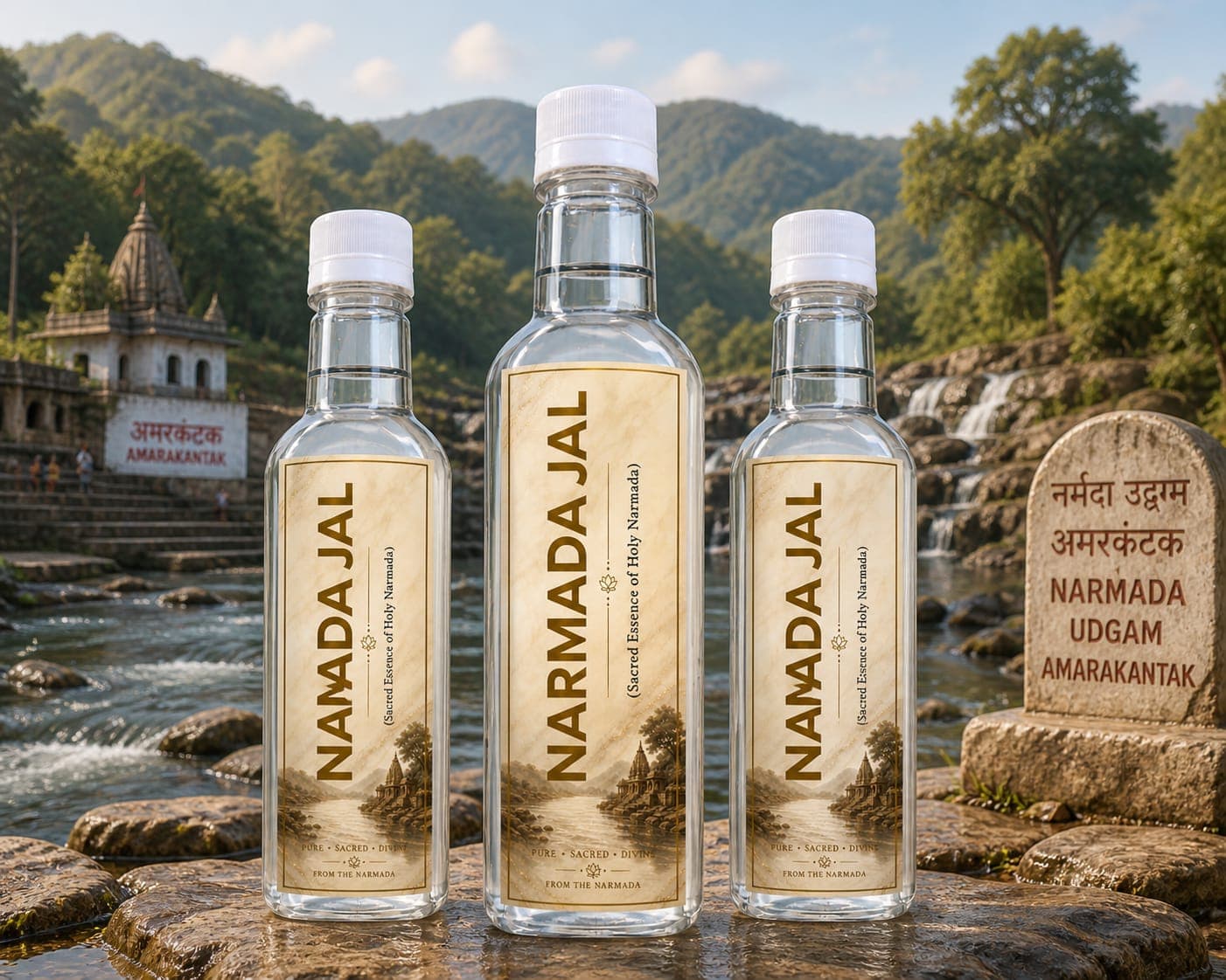 Narmada Jal — Sacred Essence of Holy Narmada