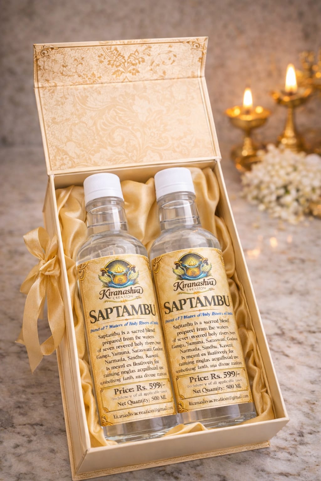 SAPTAMBU 2 bottle gift box
