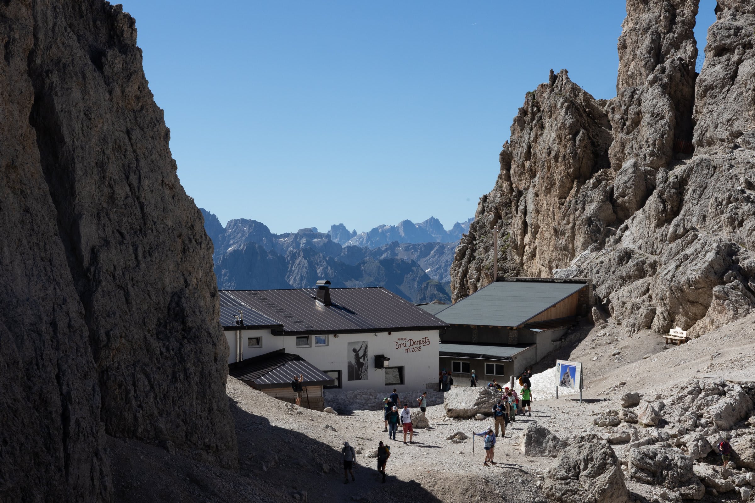 View of Refuigo Toni Demetz