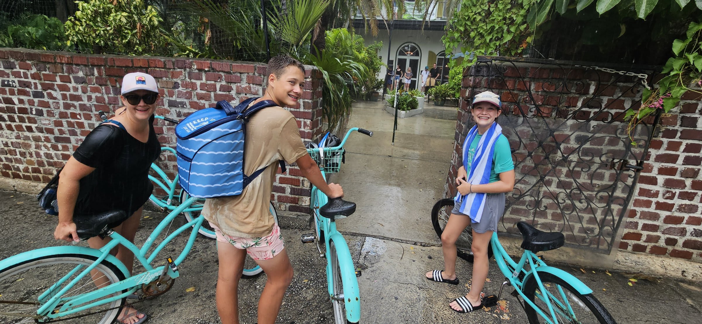 Sight seeing in the rain