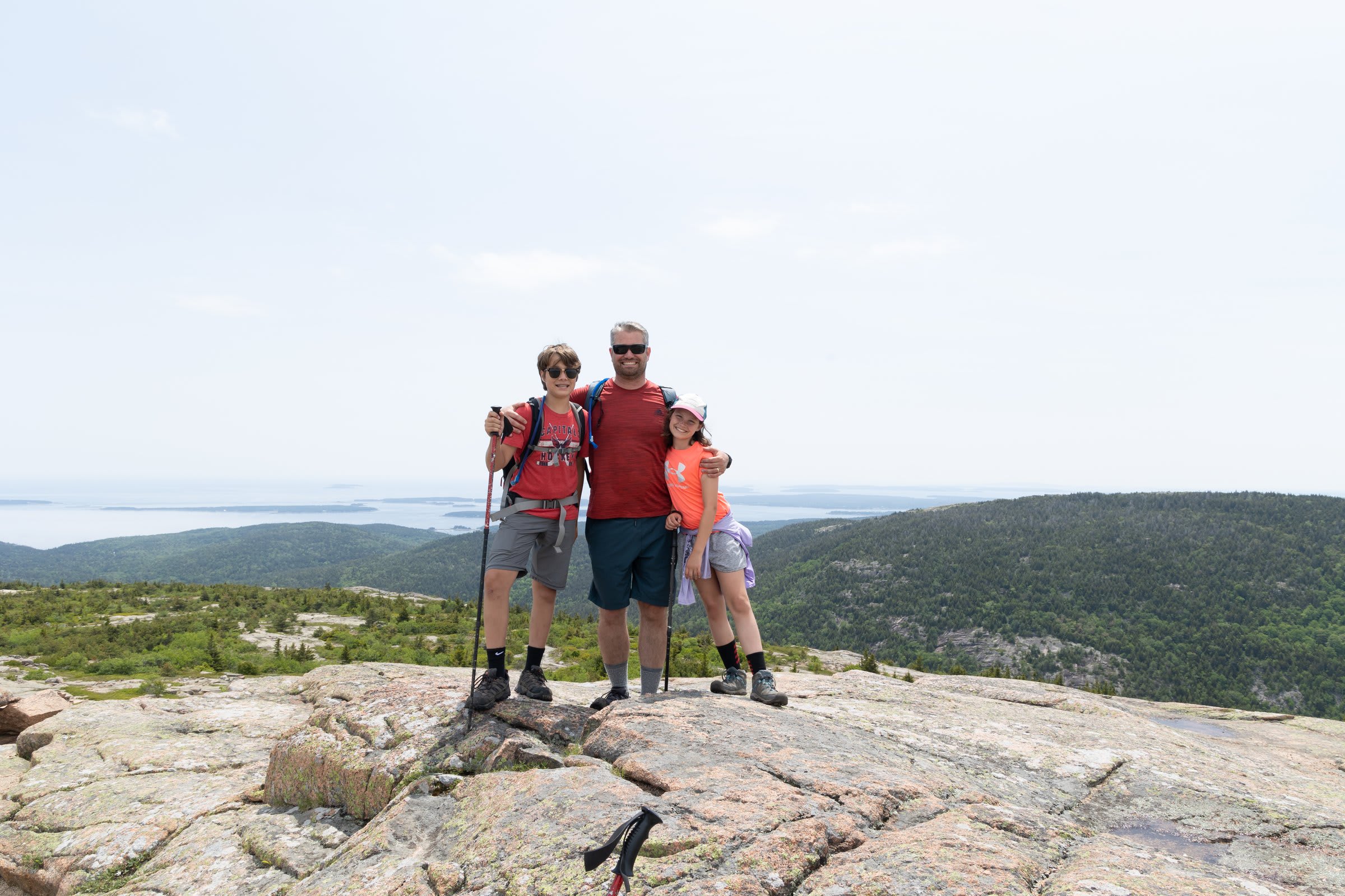 Celebrating the Cadillac Mountain hike with a lobster feast