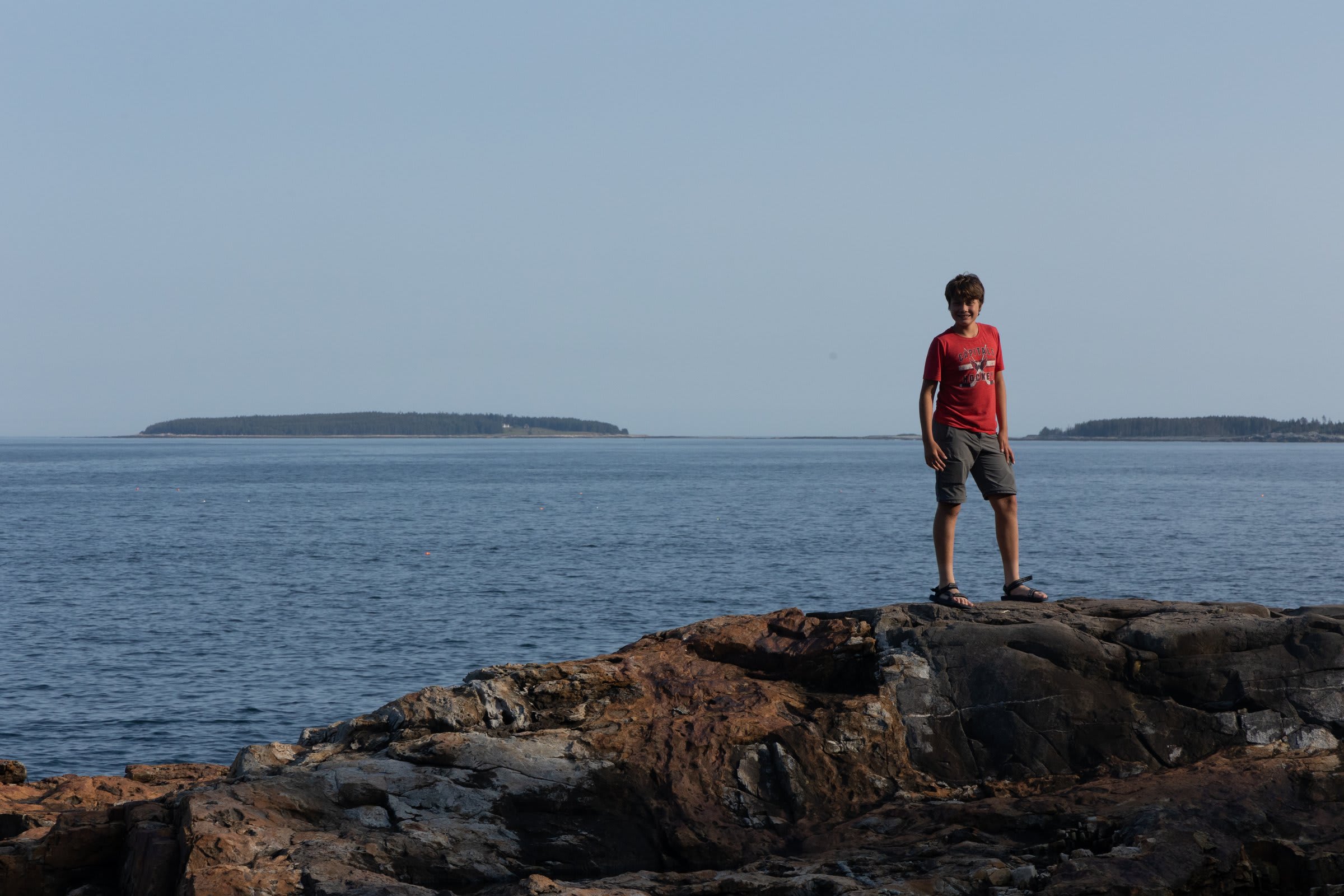 Final evening views wrapping up three days in Acadia
