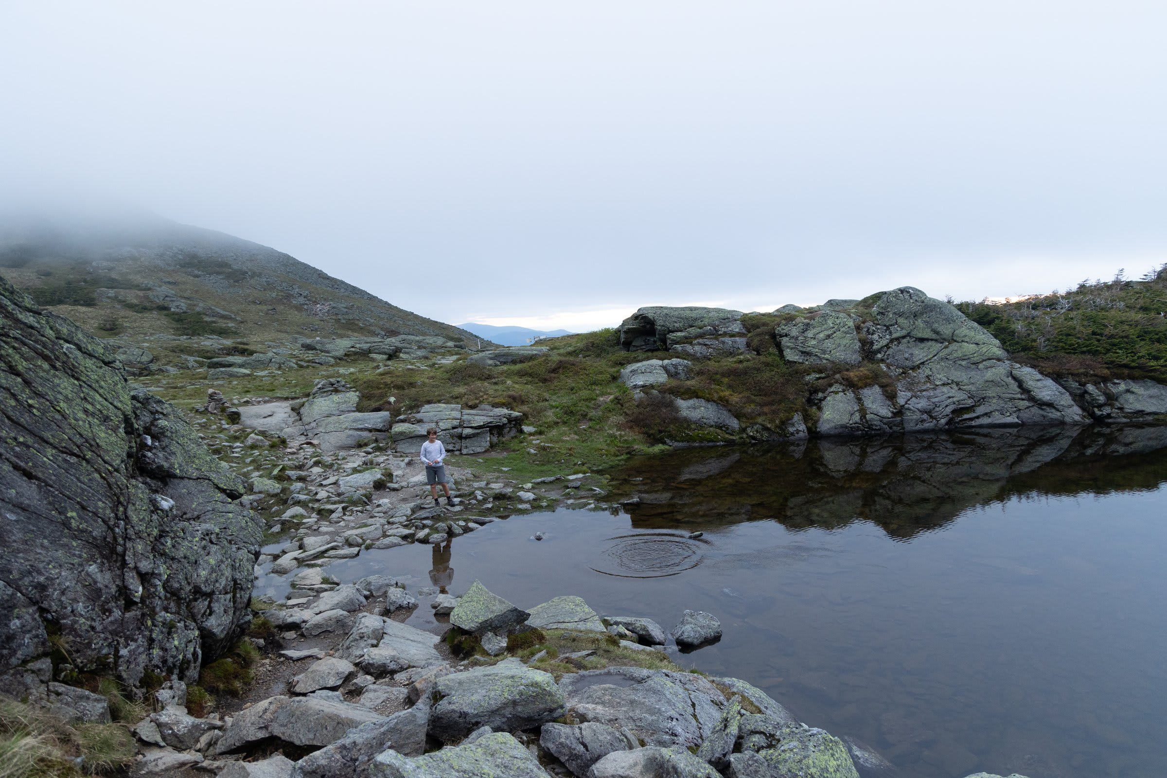 Crawford Path traversing the ridge line