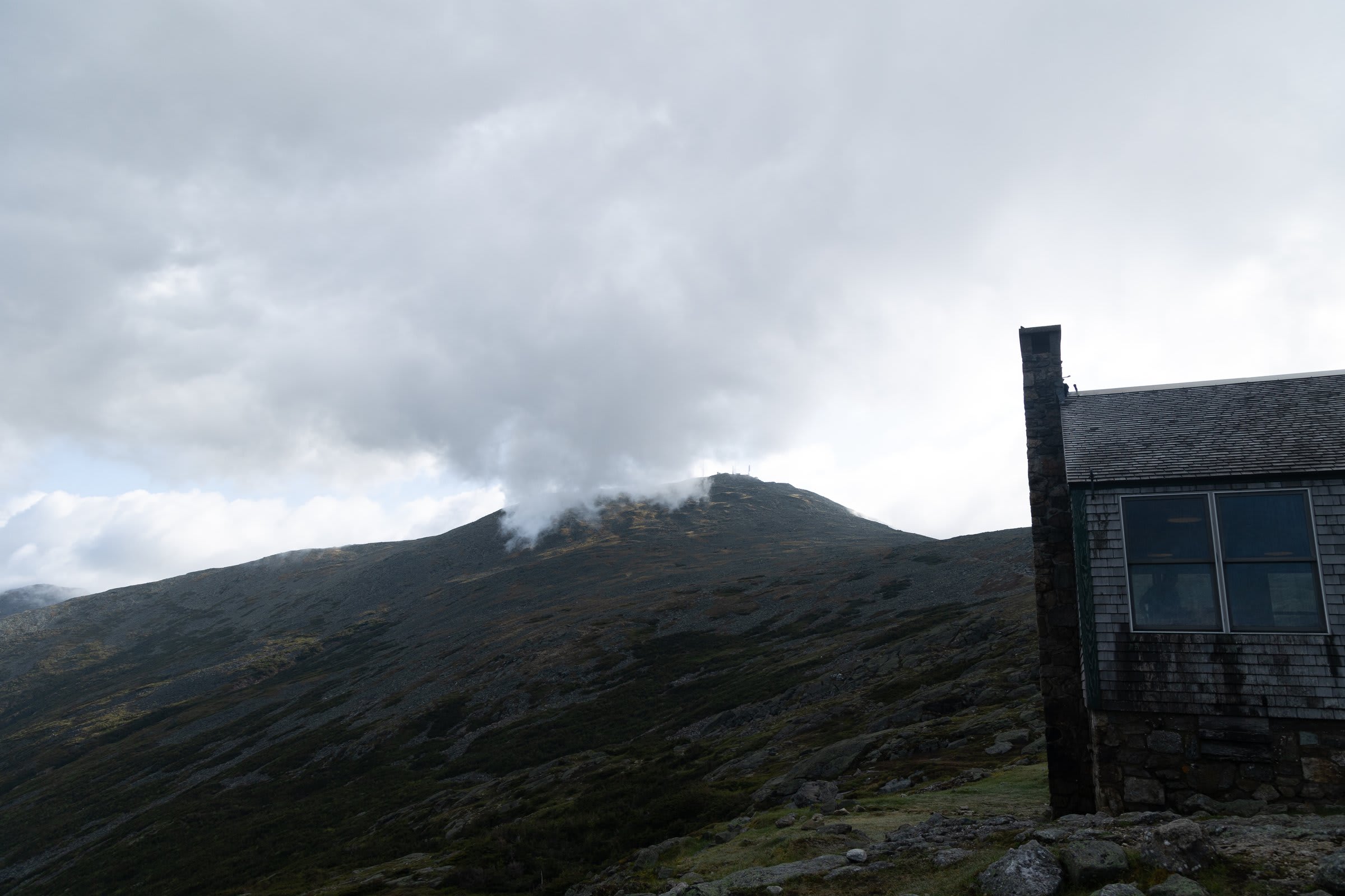 Hikers exploring near the summit area