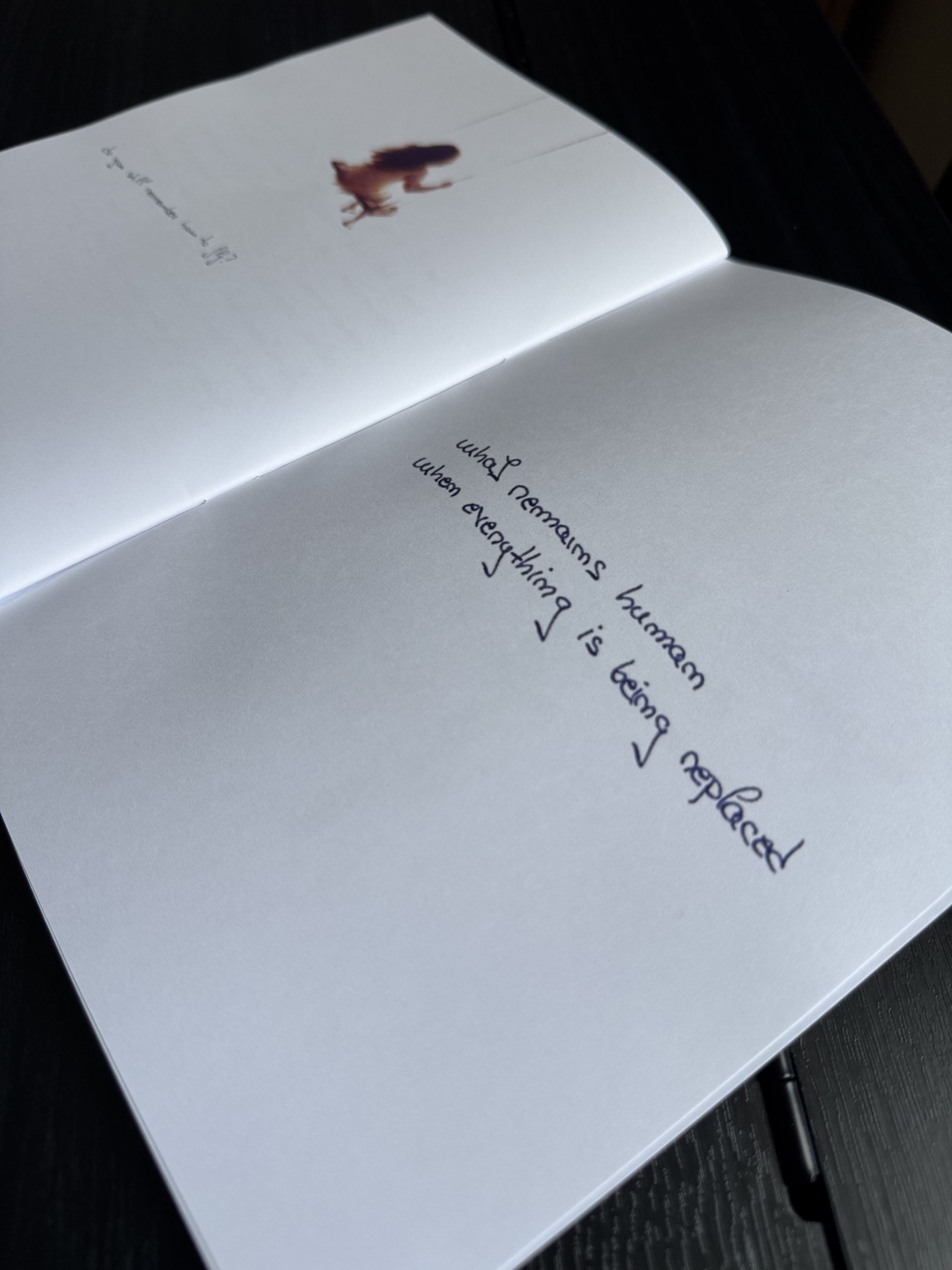 A page from The Hidden I — Zine #0.