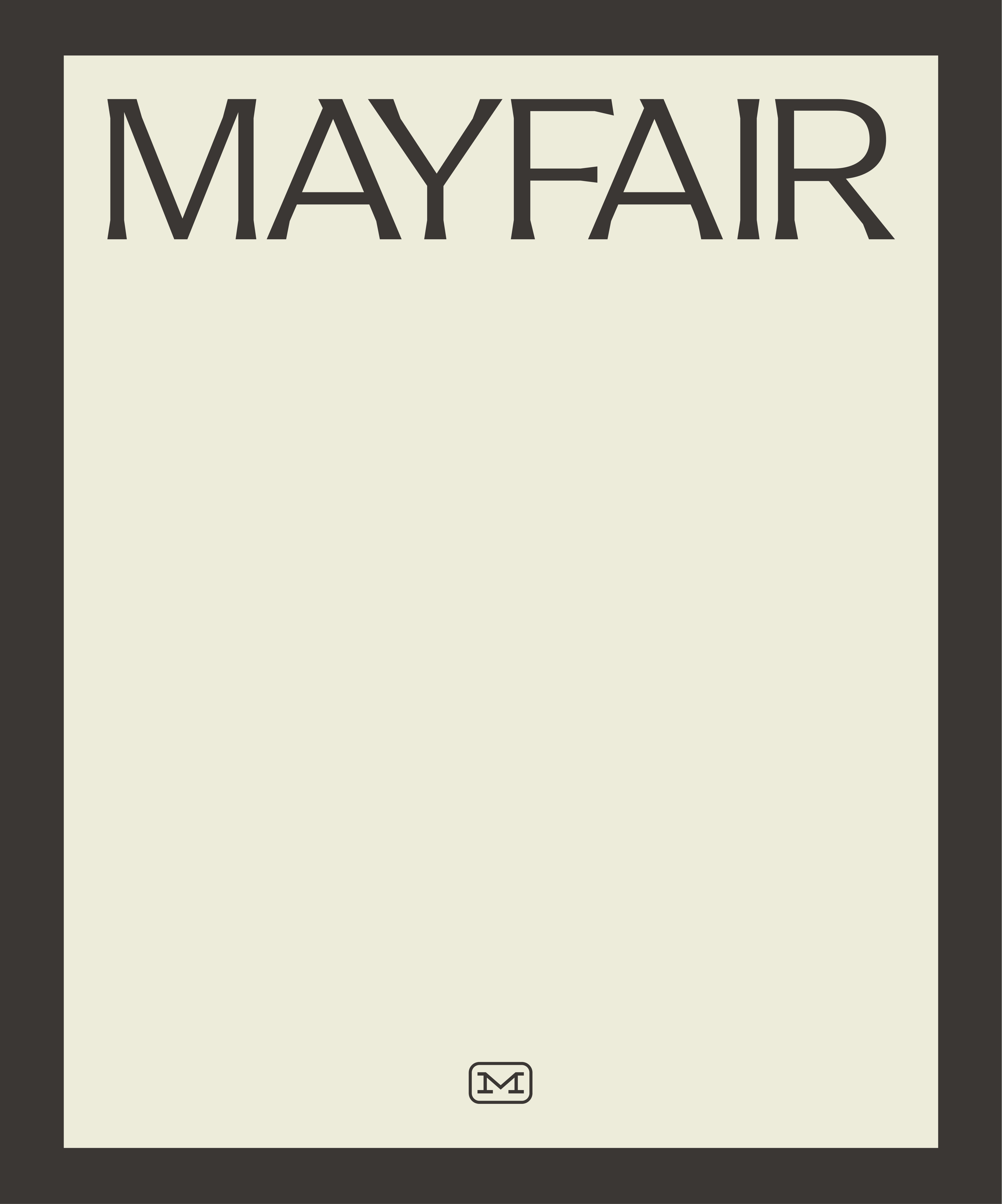 brand identity design // Mayfair