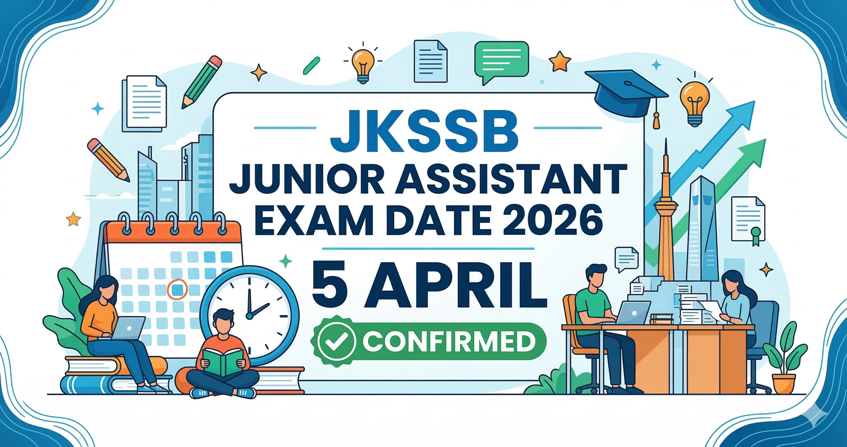 JKSSB Junior Assistant Exam Date 2026 – 5 April Confirmed