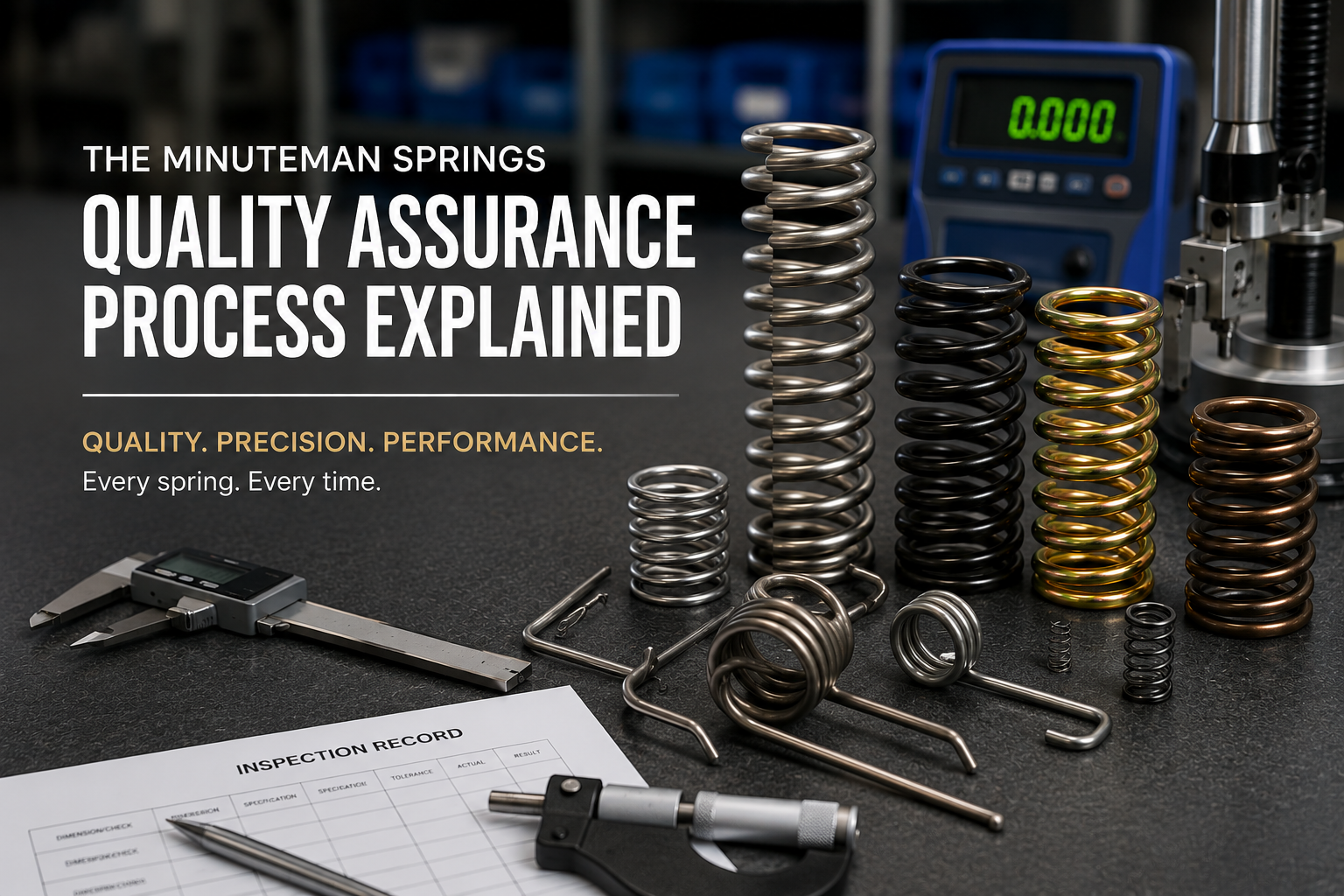 How Spring Manufacturers Ensure Quality: Testing, Certification, and Compliance