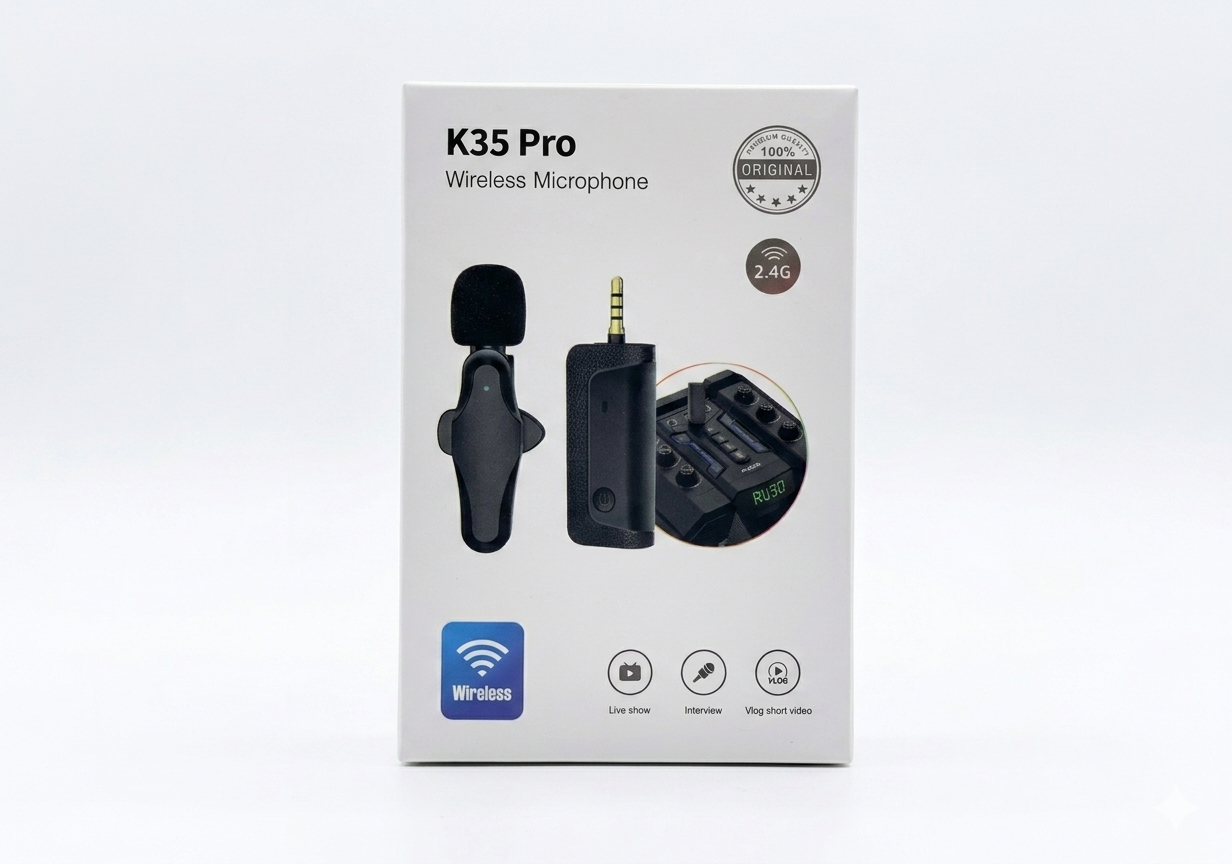 K35 Pro Wireless Mic