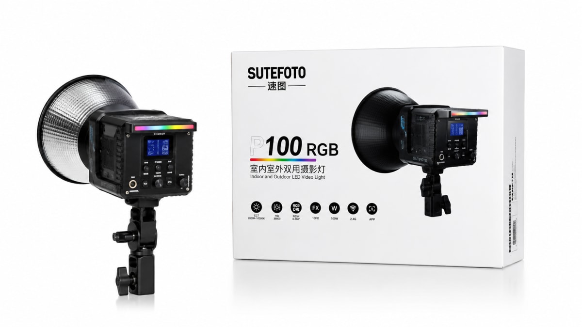 Sutefoto P100 RGB Light