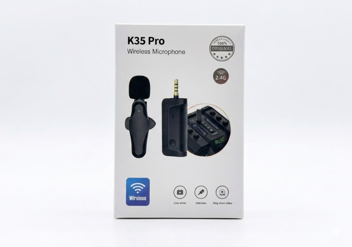 K35 Pro Wireless Mic