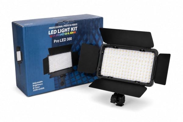 LED 300 Professional Photo & Video LED Light Kit