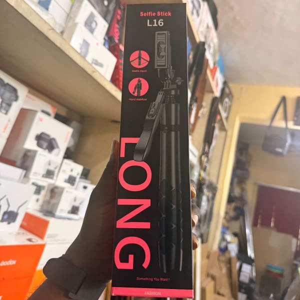L16 LONG Bluetooth Selfie Stick Tripod