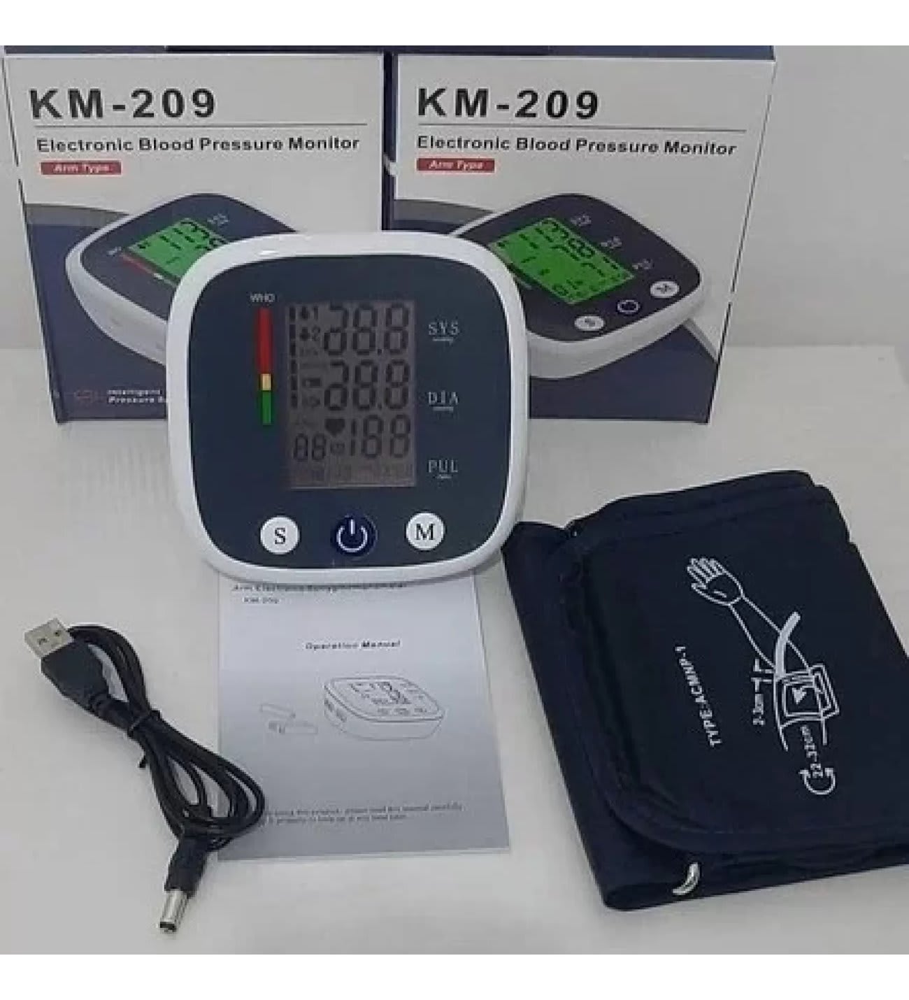 Tensiomètre Électronique Automatique de Bras KM-209