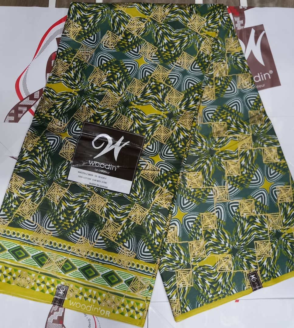 Pagne Africain WOODIN – 100% Coton