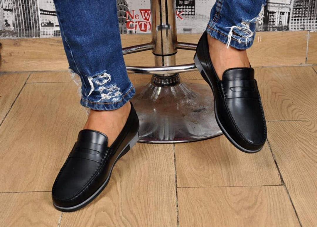 Mocassins Homme Classiques à Bride