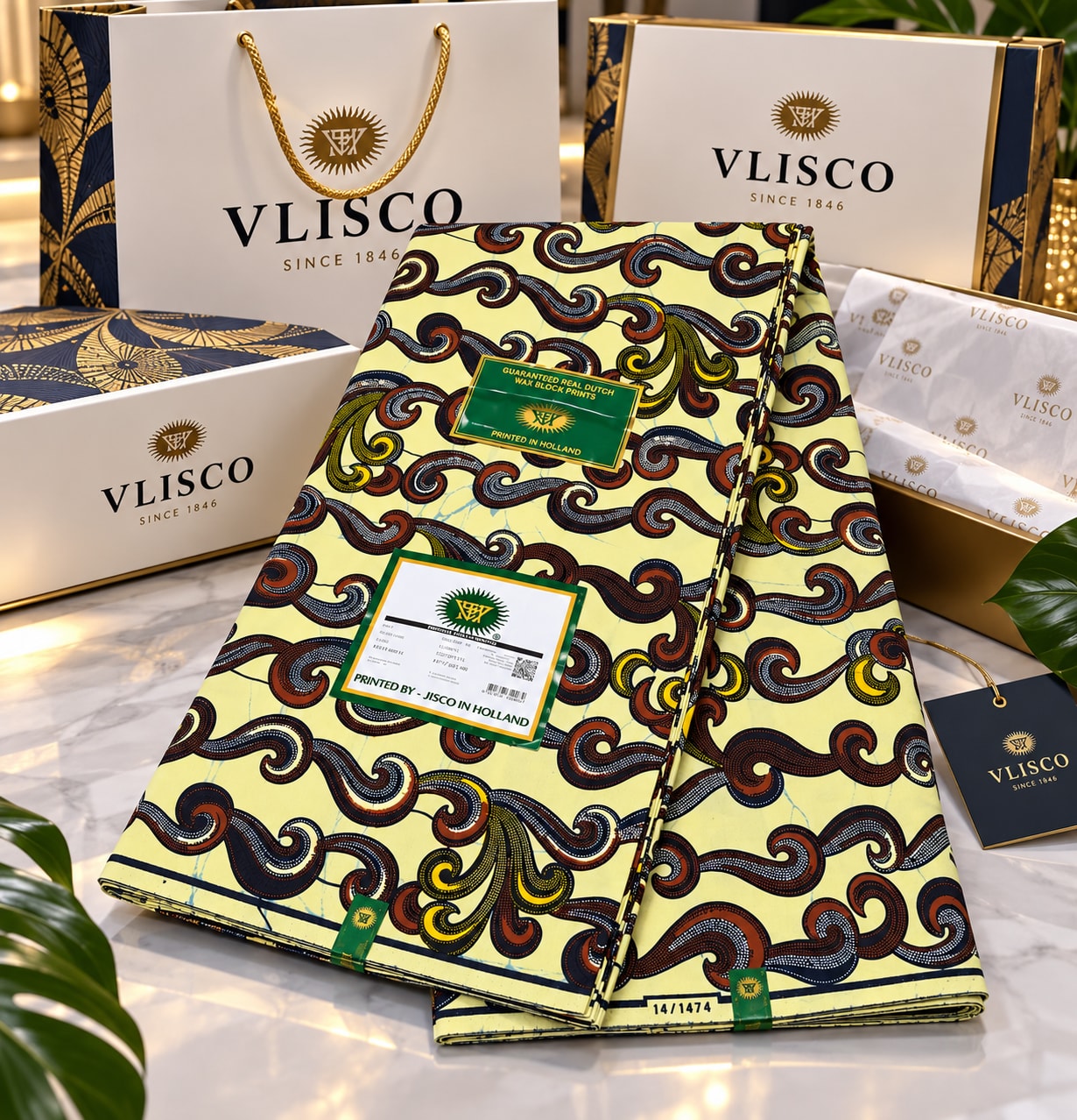 Pagne africain Vlisco – Secret