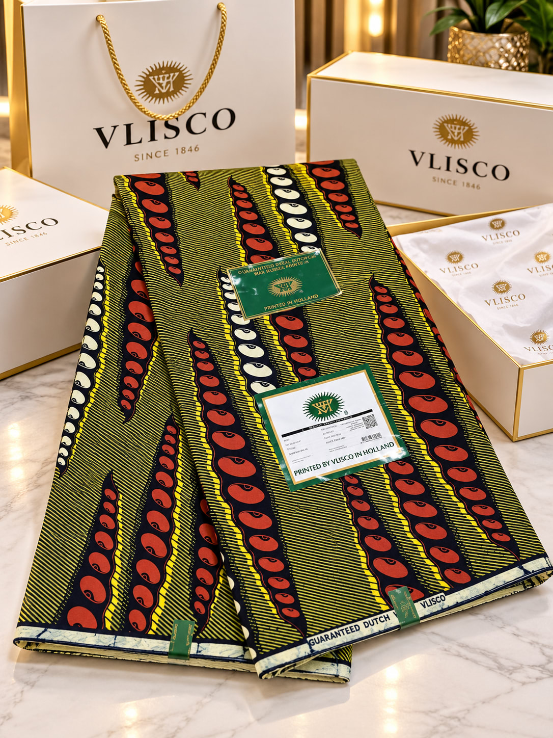 Pagne africain Vlisco – Pain Chaud