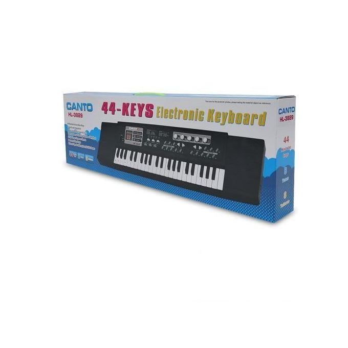 Clavier électronique pour enfants CANTO 44 touches avec microphone