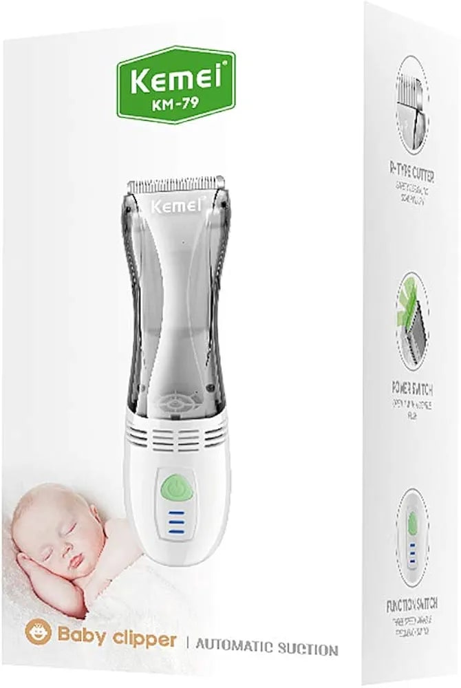 Tondeuse électrique pour bébé Kemei KM-79 avec aspiration
