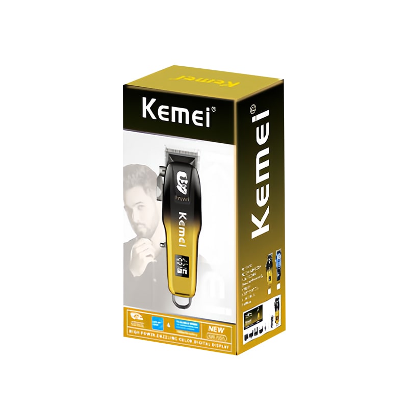 Tondeuse à cheveux rechargeable professionnelle Kemei KM-709A
