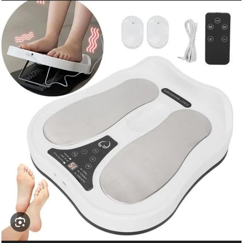 Masseur de Pieds Électrique Multifonction avec Chaleur, EMS et Télécommande