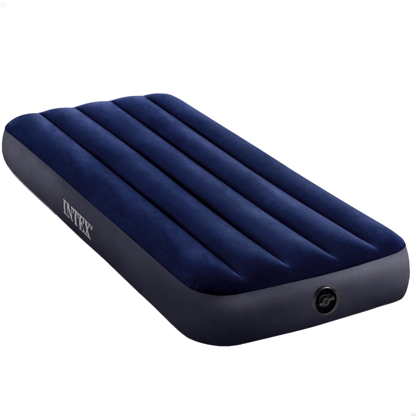 Matelas gonflable 1 place Intex Classic Downy – 76 × 191 × 25 cm + pompe