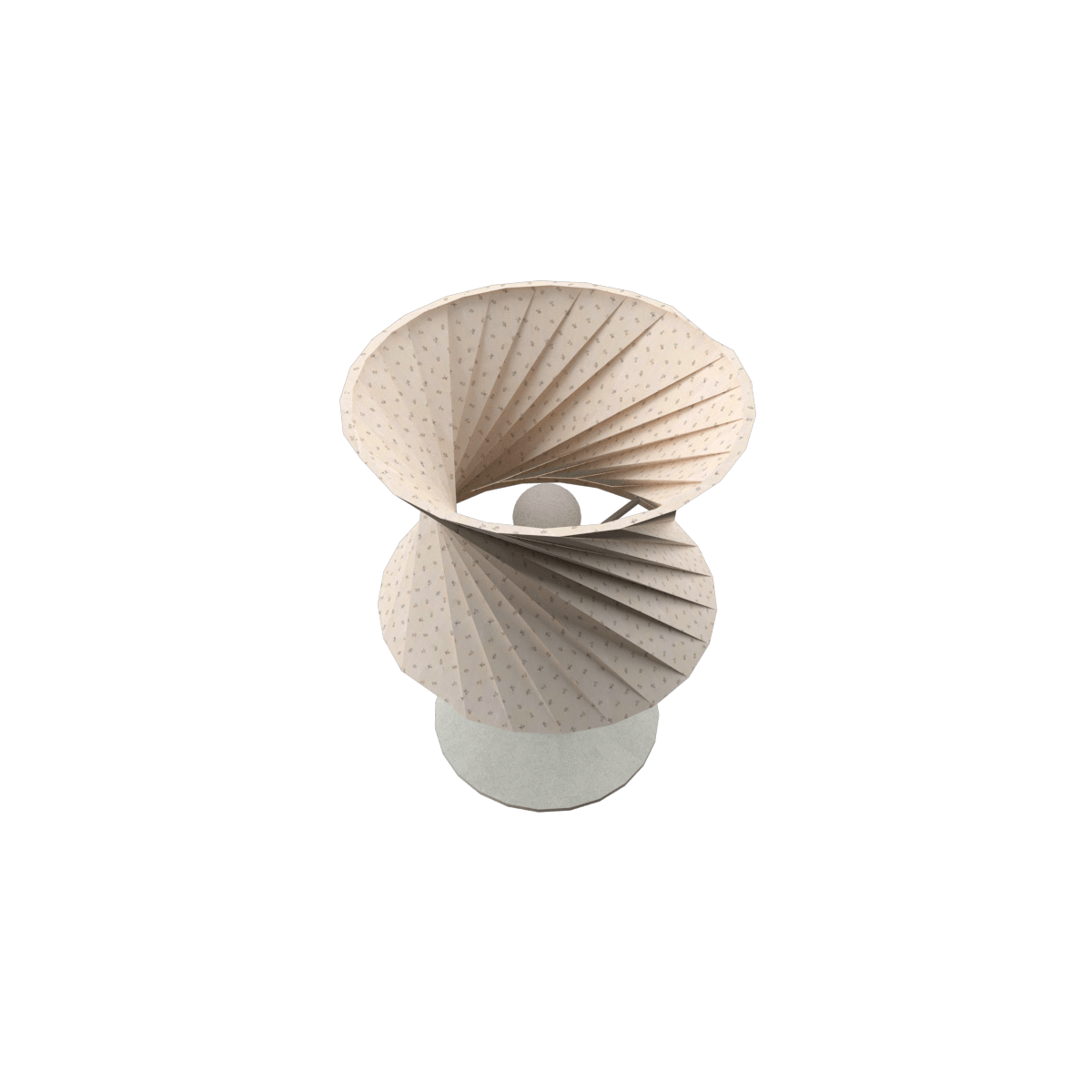 Spiral table lamp