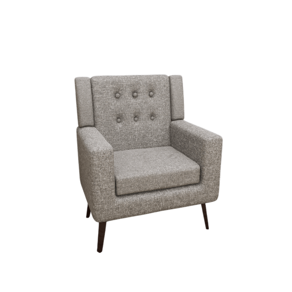 Jaqueze Upholstered  Wide Back Armchair