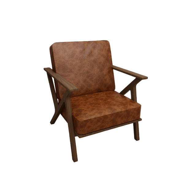 Salma Upholstered Mid Century Modern Retro Accent Chair