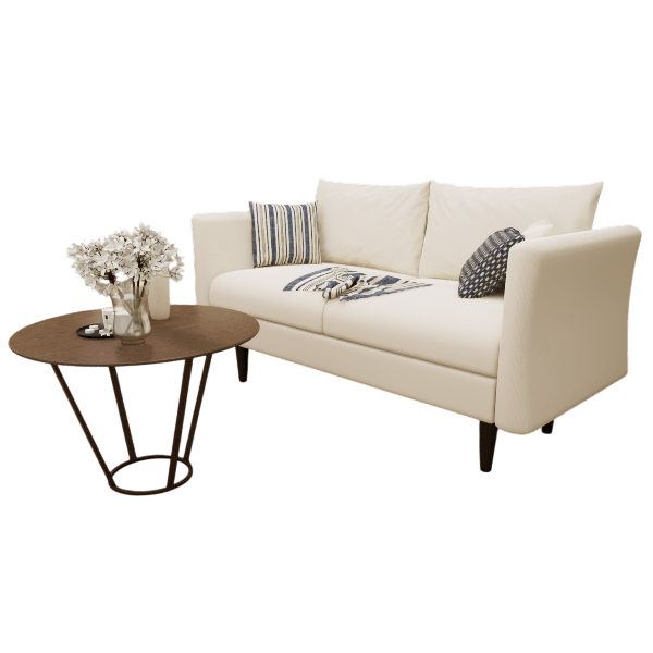 Cococon Upholstered Loveseat Sofa