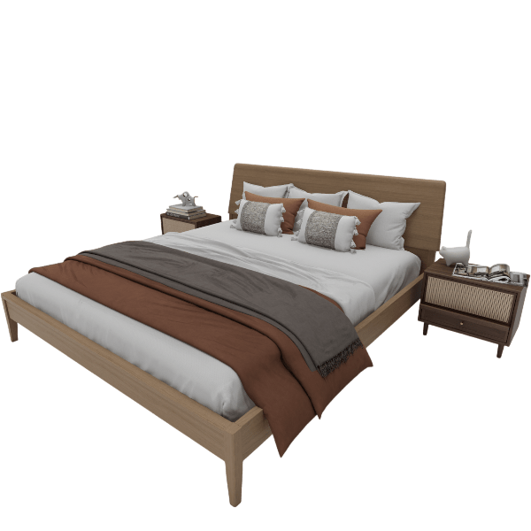 Amber Oak Bedroom Ensemble