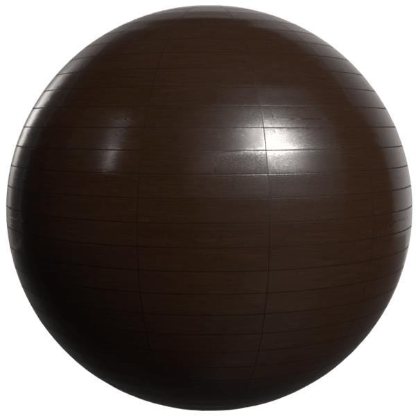 Dark Glossy Wood Panel