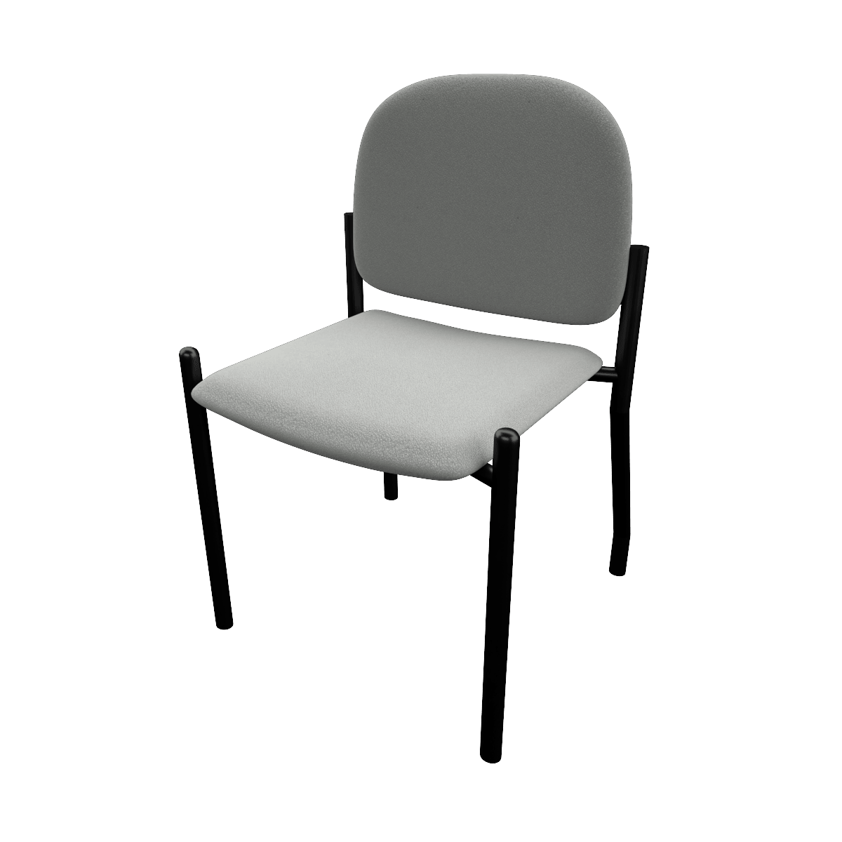 Linear Steel Side Chair