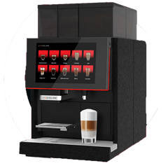 Liquidline coffee machine