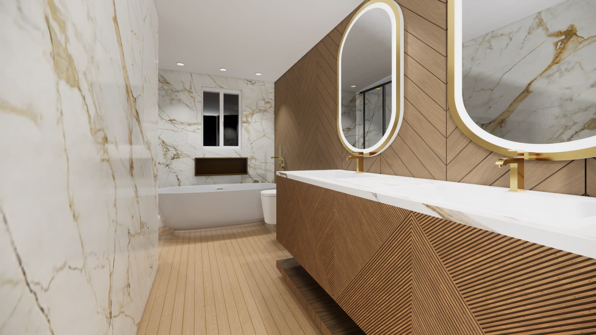MARCELLO 72 VANITY IN CHESTNUT