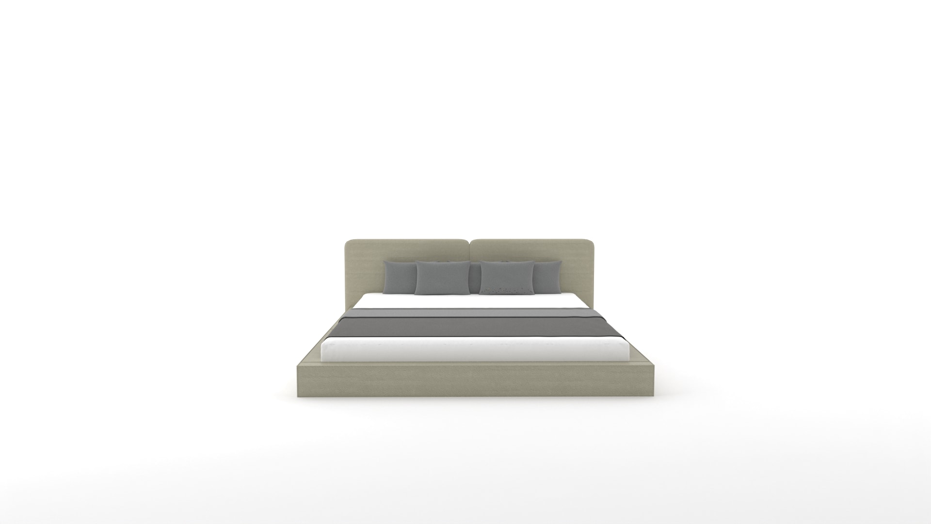 Upholstered Platform Bed