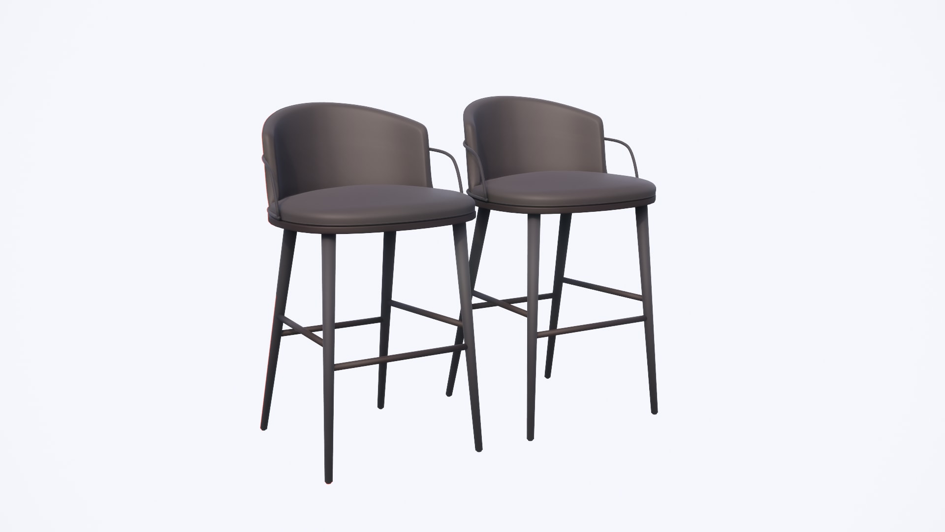 dark grey bar stools