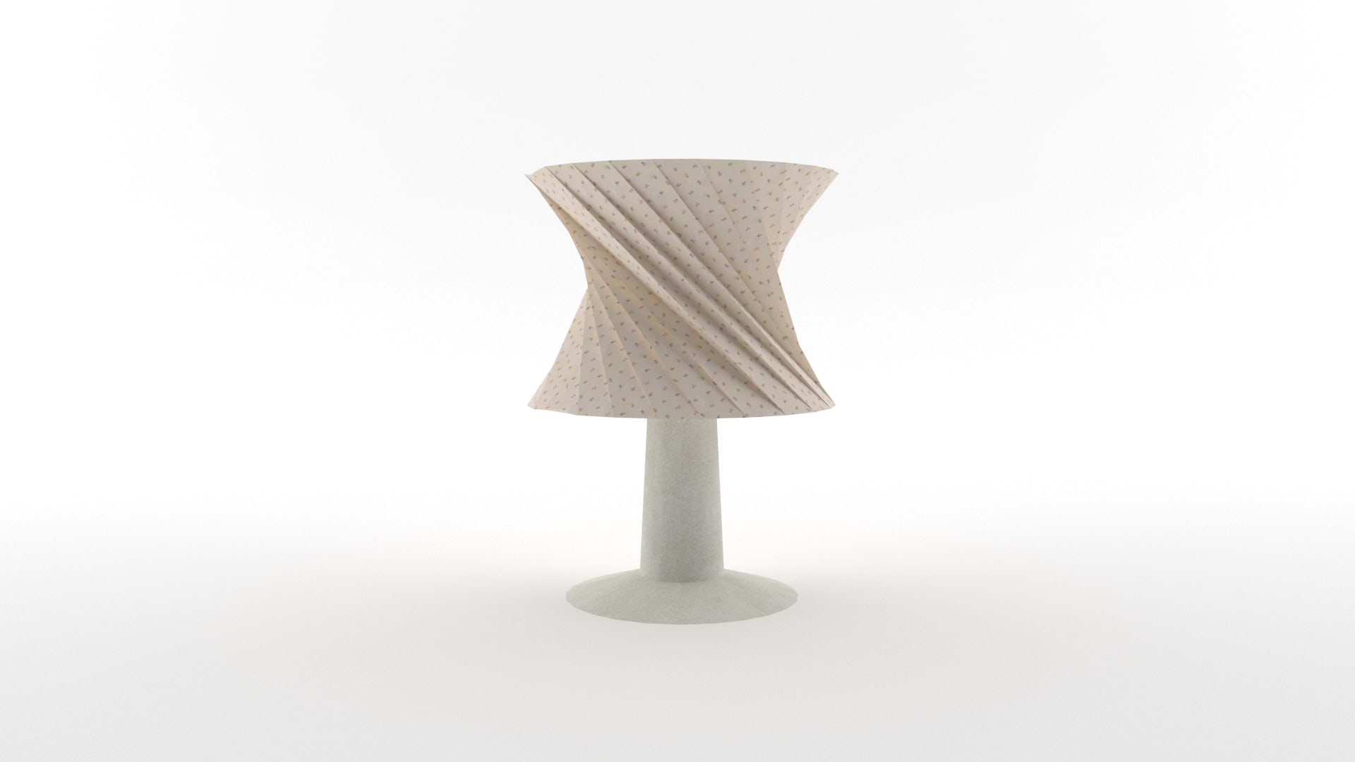 Spiral table lamp