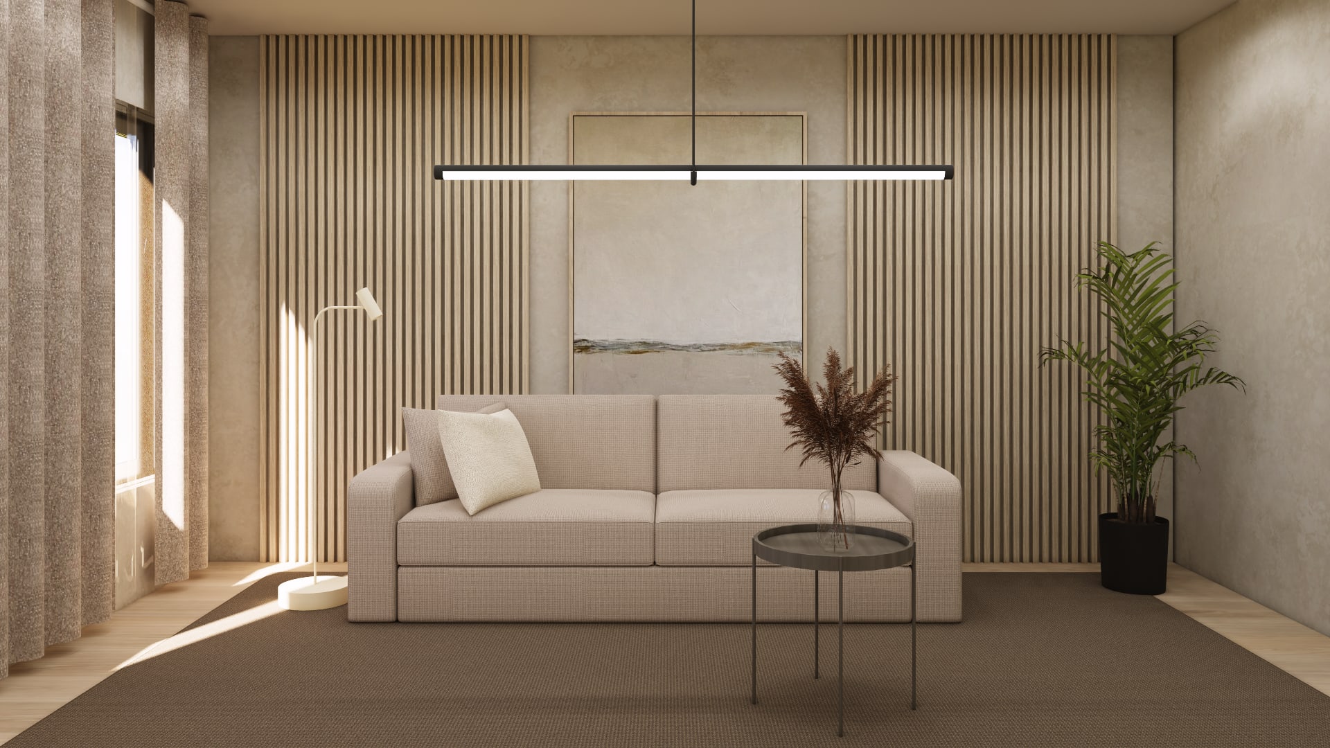 Tibbleby beige Kivik sofa by ikea