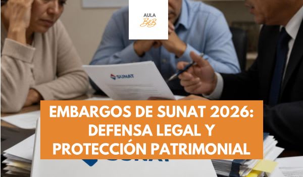 Imagen representativa del curso Embargos de SUNAT: Defensa legal y Protección Patrimonial