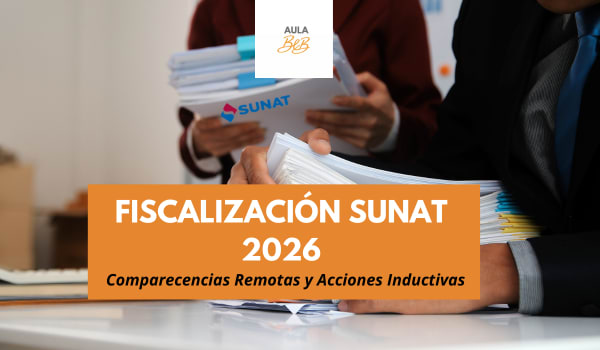 Imagen representativa del curso Fiscalización SUNAT 2026: Comparecencias Remotas y Acciones Inductivas