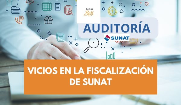Imagen representativa del curso VICIOS EN LA FISCALIZACIÓN DE SUNAT: CÓMO IDENTIFICARLOS Y PLANTEAR LA DEFENSA