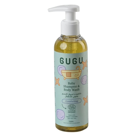 Organic Baby Shampoo+Body Wash (200ML)