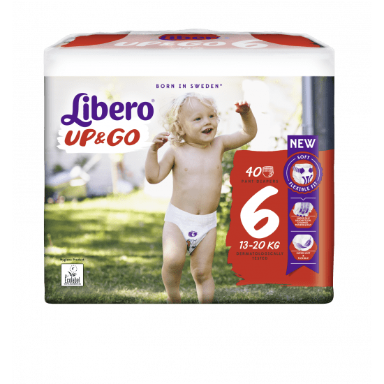 Libero Pants Up&Go Size 6 -13-20KG (40PCS)