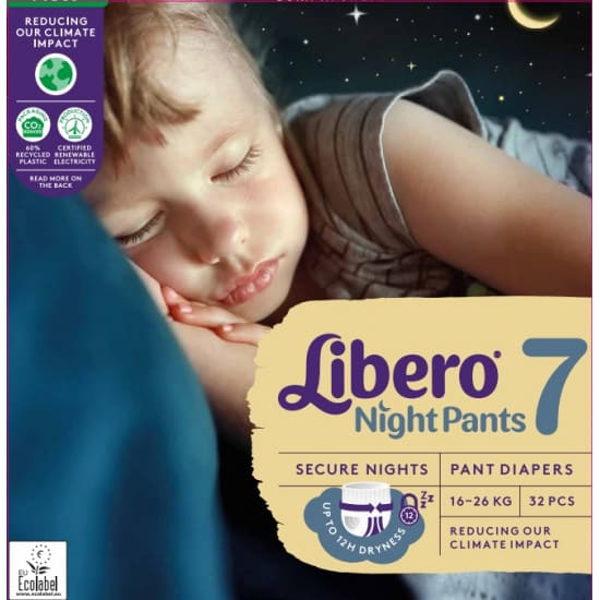Libero Night Pants Size 7 - 16-26KG (32PCS)