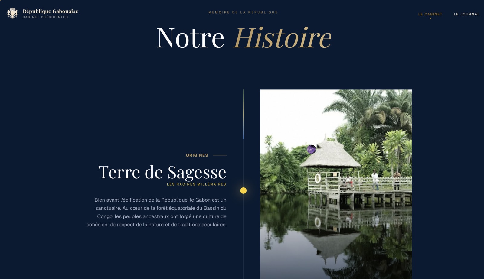 Cabinet Présidence Gabon — visuel 3